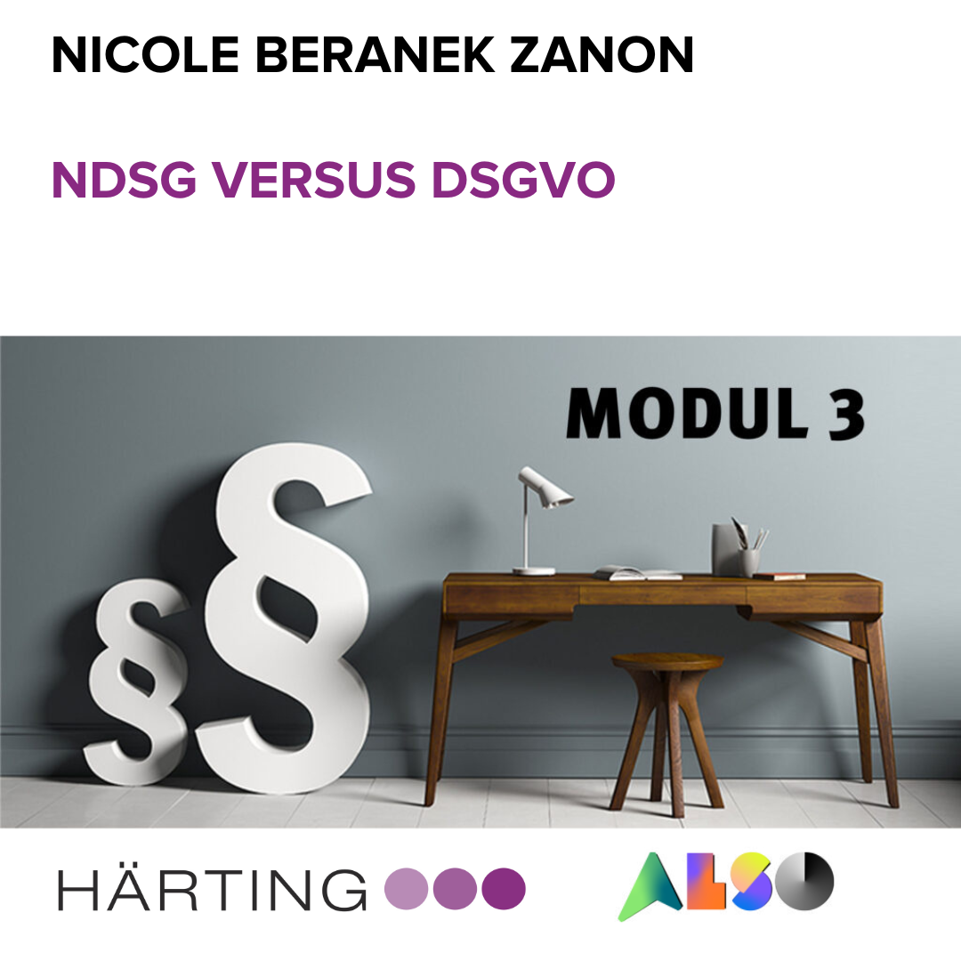 Modul 3: nDSG versus DSGVO